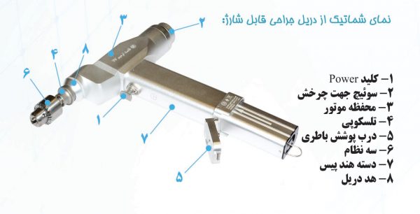 دریل شارژی کیتاطب